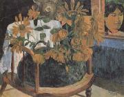 Paul Gauguin Sunflower (mk07) Spain oil painting reproduction